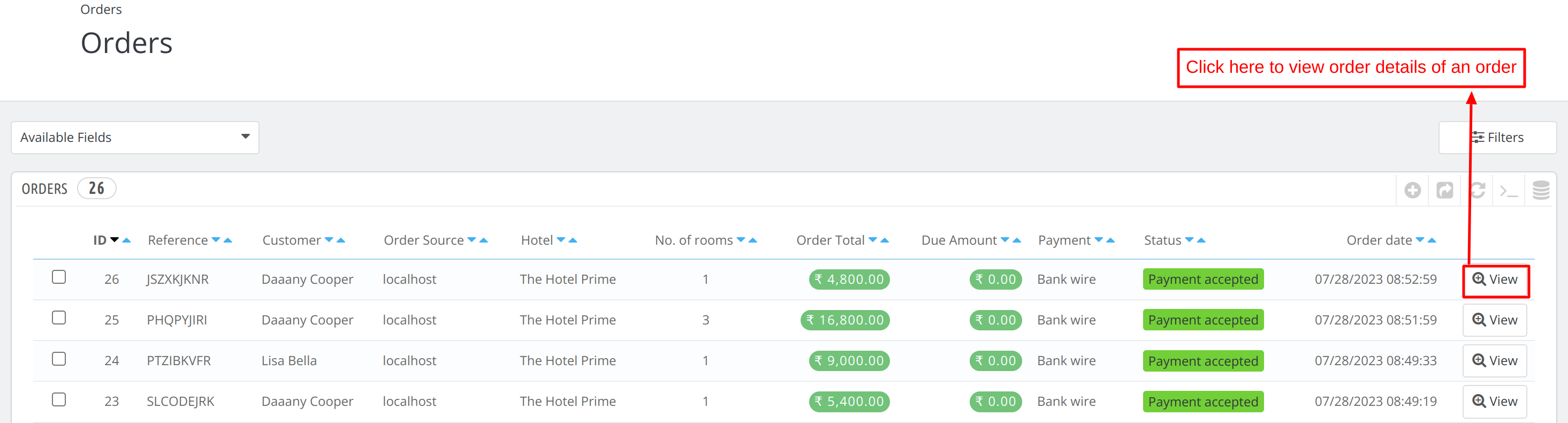 orders