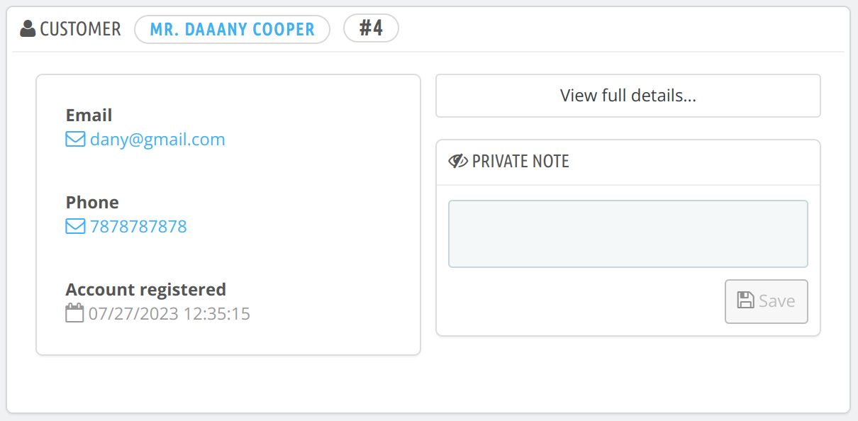orders